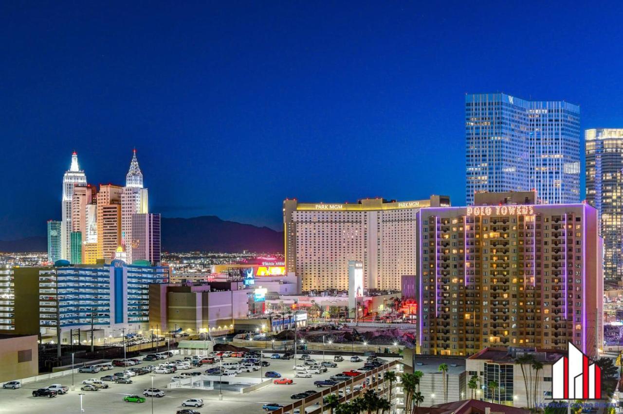 Mgm Signature-15-717 F1 Track & Strip View Balcony Las Vegas Exteriér fotografie